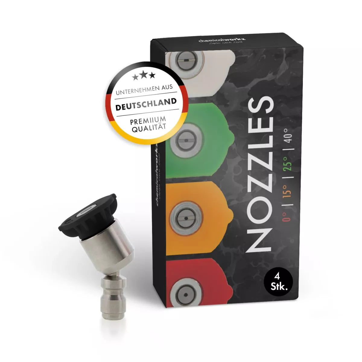 CONJUNTO BICOS 360º PARA PISTOLAS DE LAVAGEM CHEMICALWORKZ