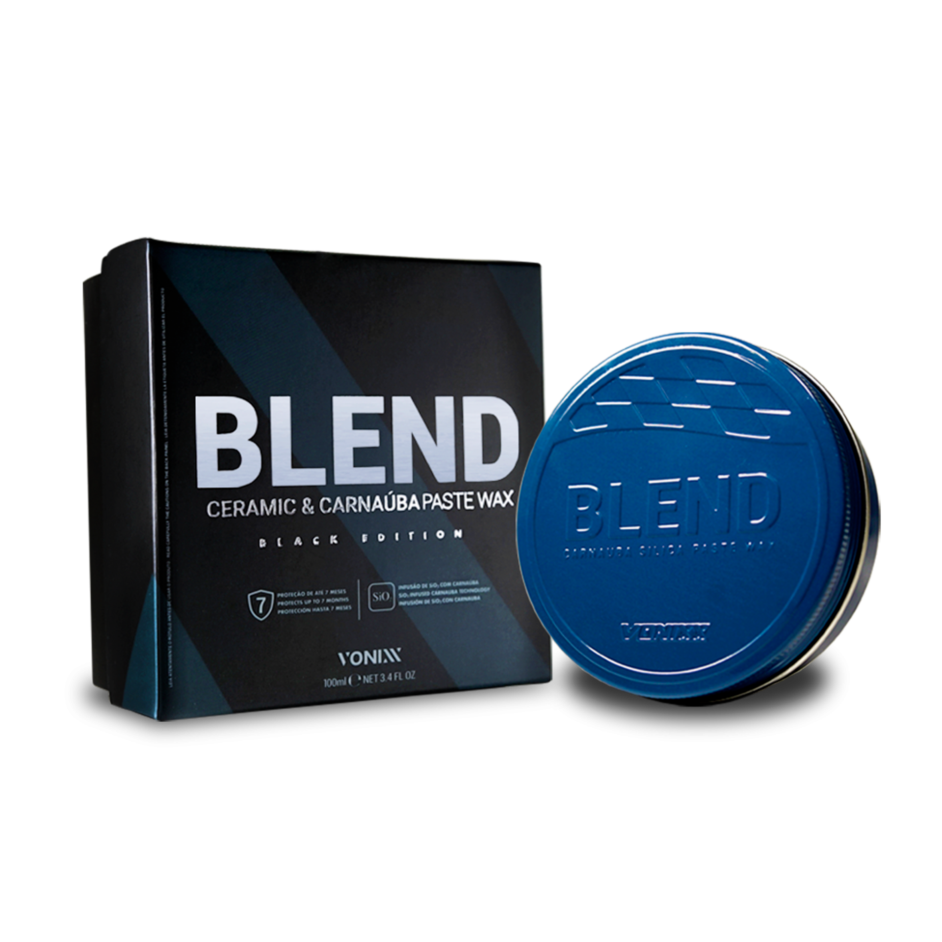 BLEND CERAMIC & CARNAÚBA PASTE WAX – BLACK EDITION (Cera)
