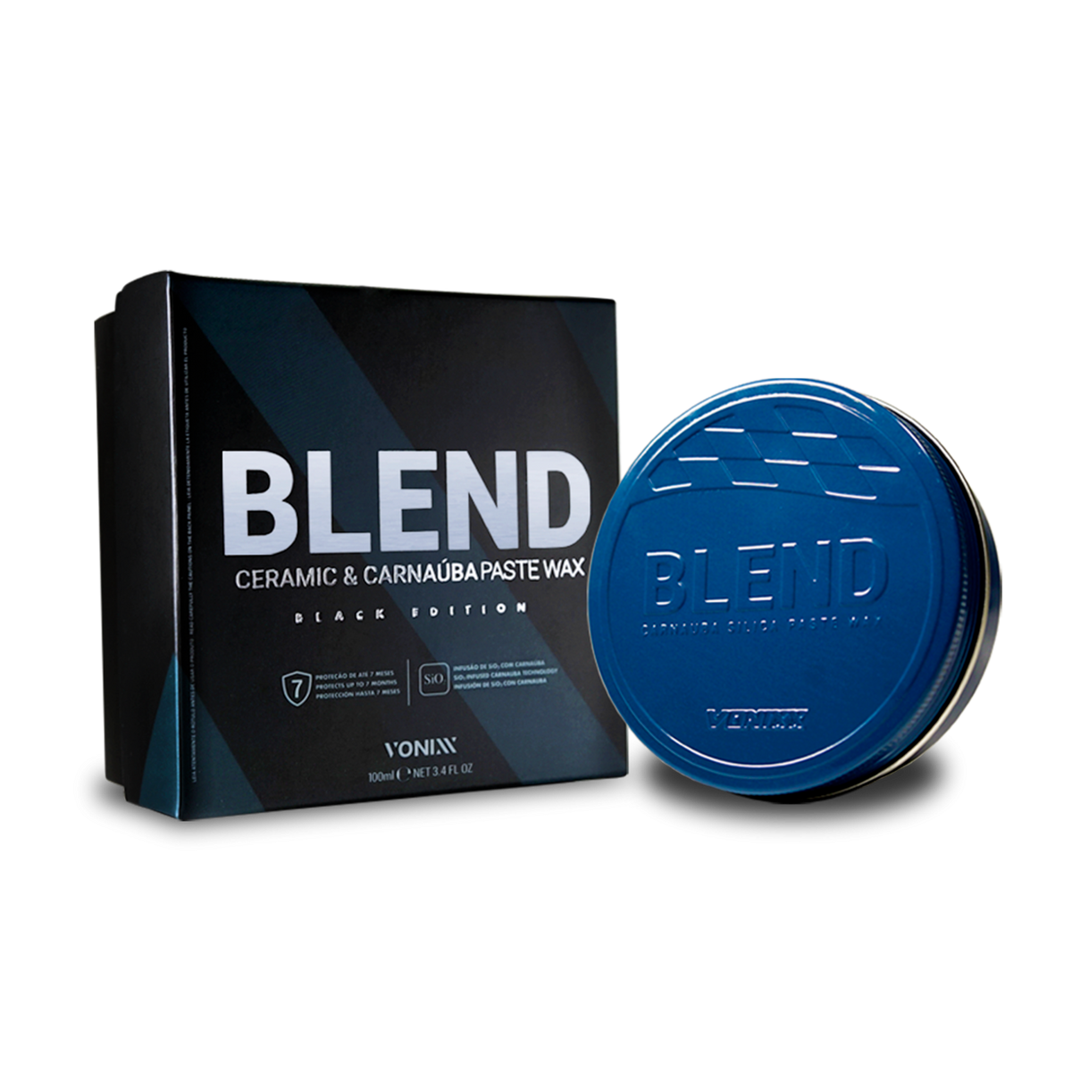 BLEND CERAMIC & CARNAÚBA PASTE WAX – BLACK EDITION (Cera)