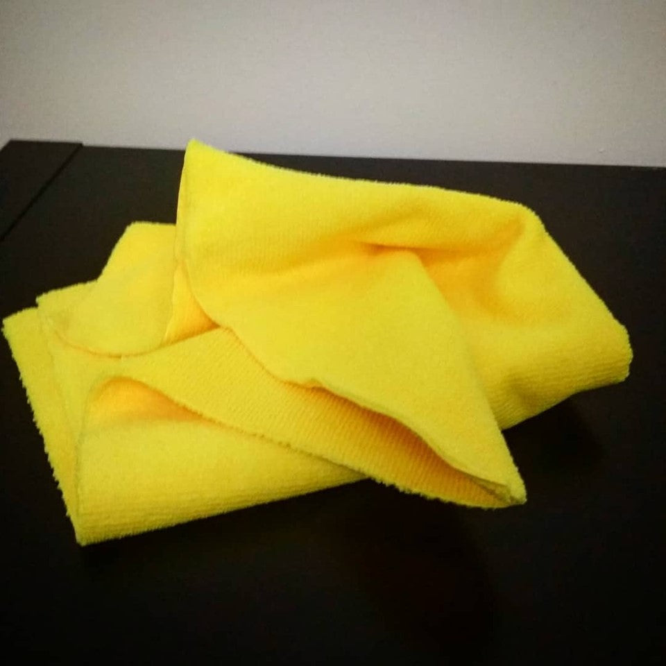 Microfibra sem costuras amarela