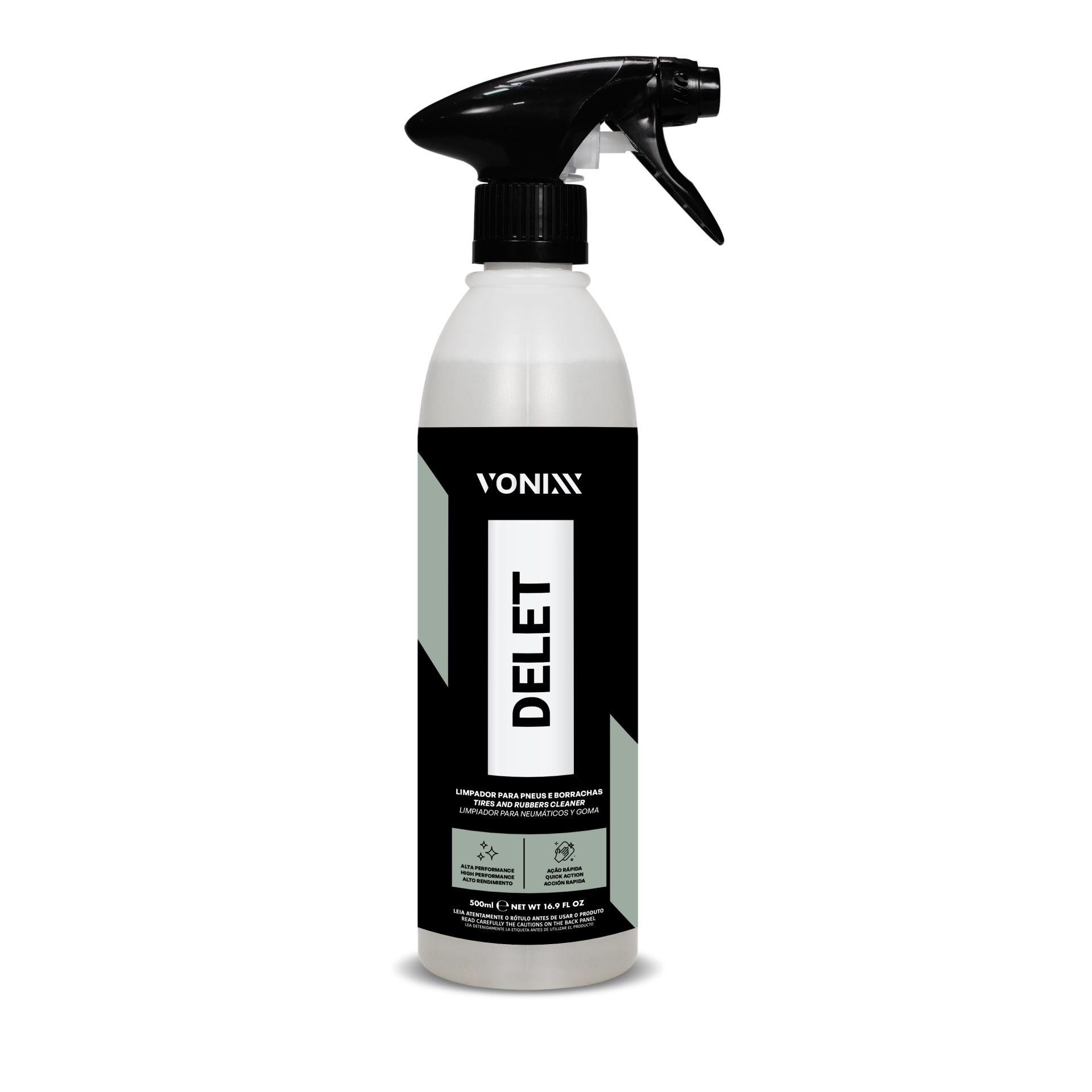 Delet - Limpeza de plástico e Borrachas