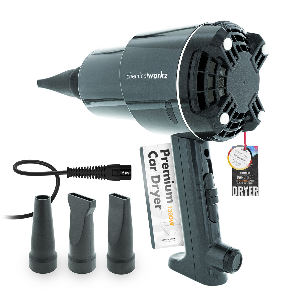Chemicalworkz Secador/Soprador de ar quente 1300W