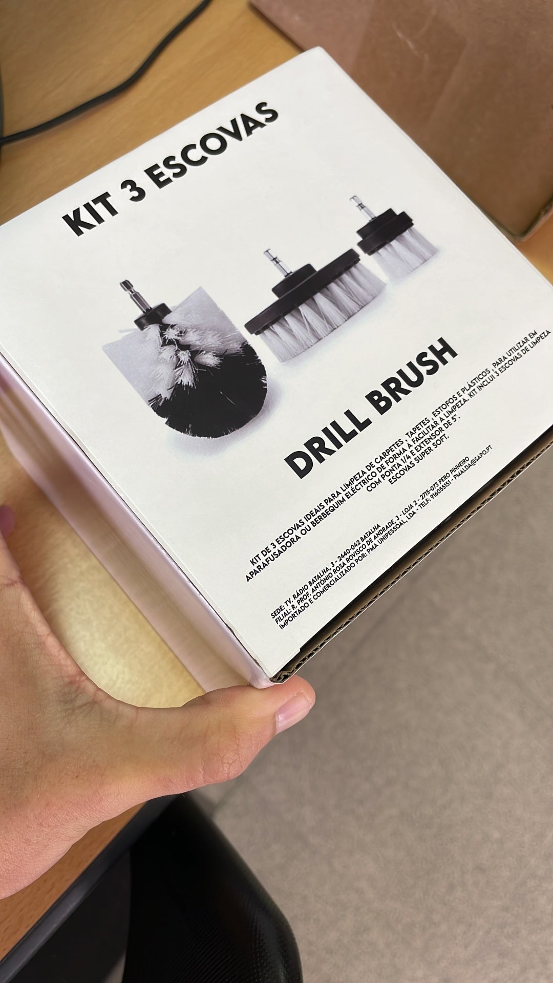 Conjunto 3 Drill Brush